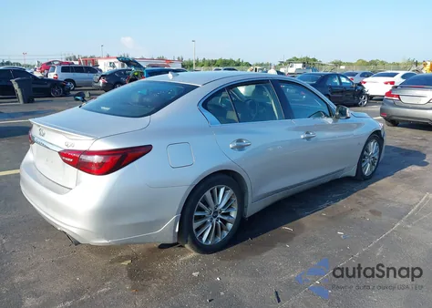 2019 Infiniti Q50 3.0T Luxe из США, поврежденный, VIN JN1EV7AP3KM516573